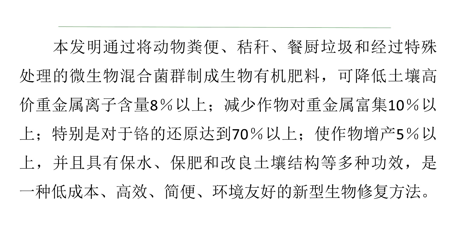 一種修復(fù)土壤重金屬的生物有機(jī)肥料及其制備方法--成都華宏曹剛整理的資料2021.12.7.0005.jpg 一種修復(fù)土壤重金屬的生物有機(jī)肥料及其制備方法--成都華宏曹剛整理的資料2021.12.7.0005.jpg